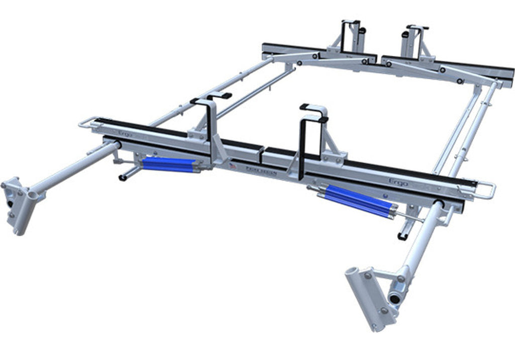 ErgoRack Double Side Drop Down Ladder Rack - RAM Promaster 2014-Present (Low & High Roof) - RR-PM-72-M