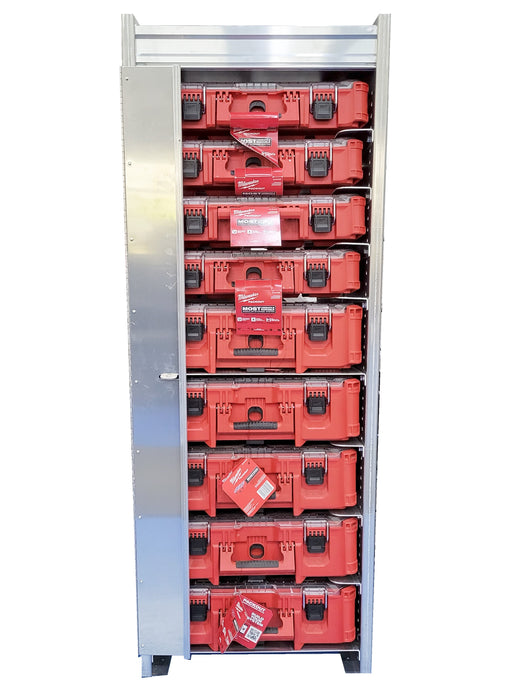 Parts Organizer Cabinet - Packout without Carry Cases, 22.5"W x 62"H x15.5"D - VP-MI9-62-0