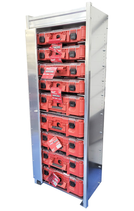 Parts Organizer Cabinet - Packout without Carry Cases, 22.5"W x 62"H x15.5"D - VP-MI9-62-0