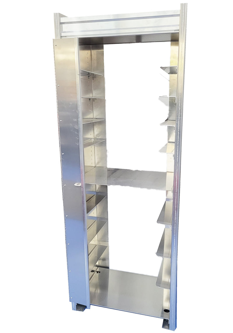 Parts Organizer Cabinet - Packout without Carry Cases, 22.5"W x 62"H x15.5"D - VP-MI9-62-0