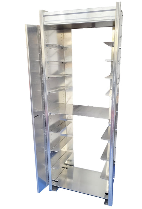 Parts Organizer Cabinet - Packout without Carry Cases, 22.5"W x 62"H x15.5"D - VP-MI9-62-0