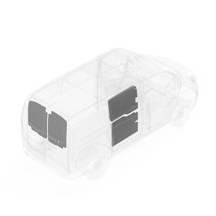 DuraTherm Door Liner | Ford Transit (all WB lenghts) - Low Roof, white - LQ-FG-703-114-2614.LR