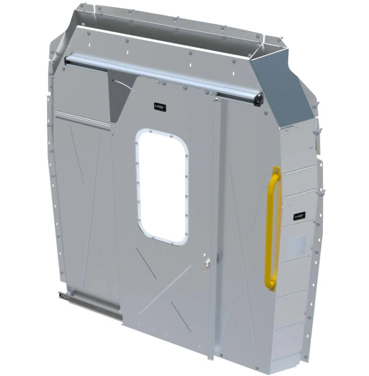 Cloison de séparation coulissante pour fourgon utilitaire, avec fenêtre, Mercedes Sprinter HR – 3067-DH 