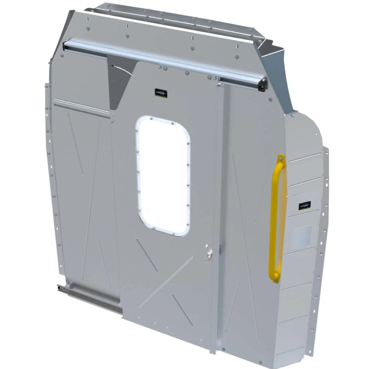 Cloison de séparation coulissante pour fourgonnette, avec fenêtre, Ford Transit HR – 3067-FTH 