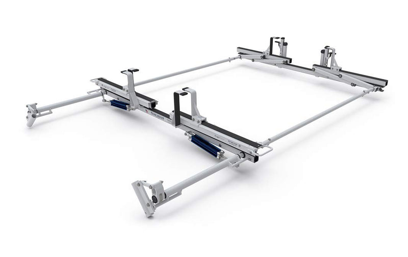 ErgoRack Double Side Drop Down Ladder Rack – Ford Transit 2015-Present - LQ-AD-HRR-E-FT-M