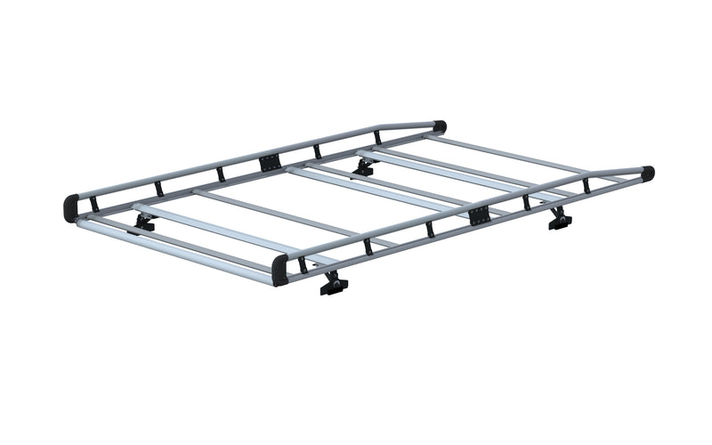 AluRack w/ Rear Roller and Roof Channels - for Ford E-Series