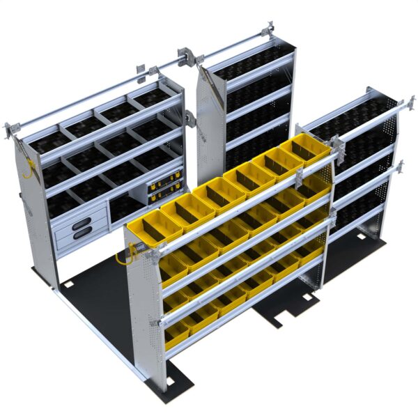 Aluminum Package, Chevrolet BrightDrop 400, Includes E-Floor & Mounting Tracks – BZS-27
