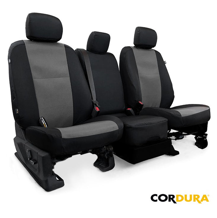 Custom-Fit Seat Covers - Grey with Black Color - Cordura Series