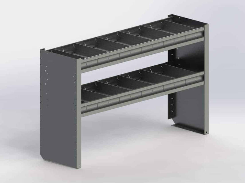 Cargo Van Shelving System, Square Back – LQ-4348-2 (Discontinued item)