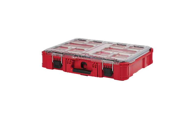 PACKOUT 22-inch Modular Tool Storage Box with 11-Compartment Small Parts Organizer