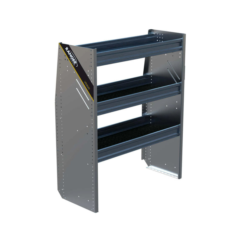 N4 Composite Aluminum Van Shelving, 36″ Wide, 3 Trays – N4-RA36-3C