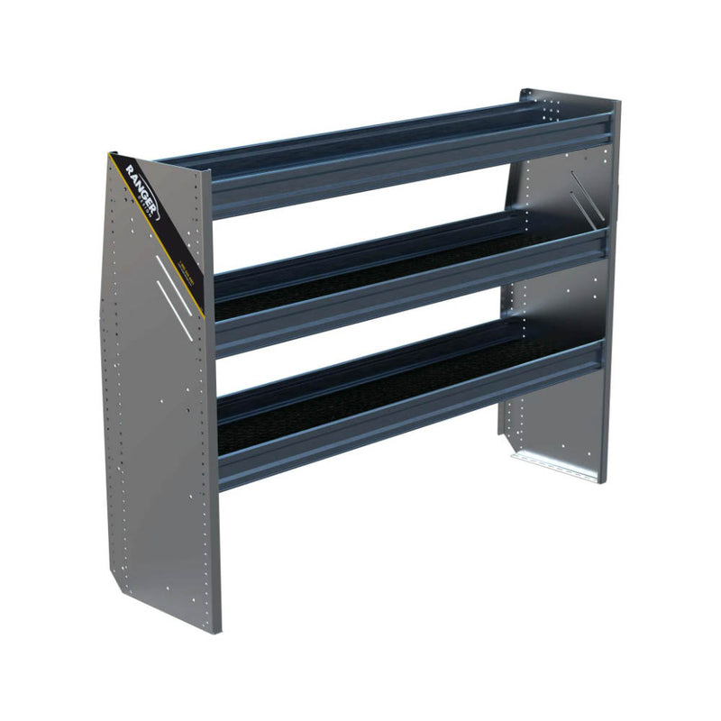 N4 Composite Aluminum Van Shelving, 60″ Wide, 3 Trays – N4-RA60-3C