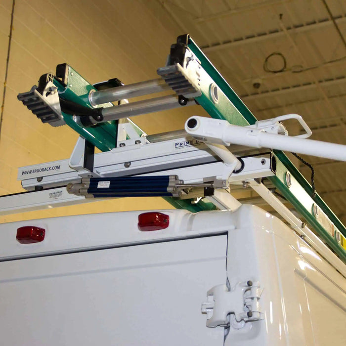 ErgoRack Double Side Drop Down Ladder Rack – RAM Promaster 2014-Present (Low & High Roof) - RR3-PM-72-M
