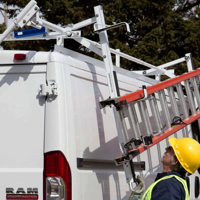ErgoRack Double Side Drop Down Ladder Rack – RAM Promaster 2014-Present (Low & High Roof) - RR3-PM-72-M