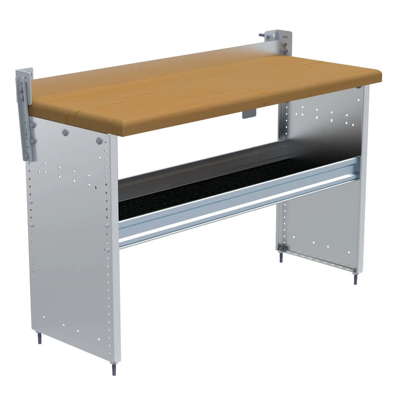 Workbench For Vans w/ Hardwood Top, 18x48x32 - S2-WA48-1C