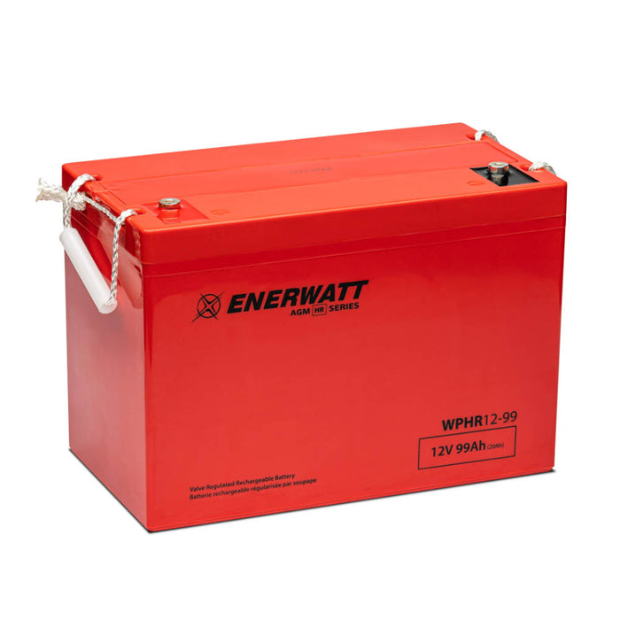 High Rate AGM Battery Gr 27 12V 99Ah - Enerwatt Brand | Z-WPHR12-99
