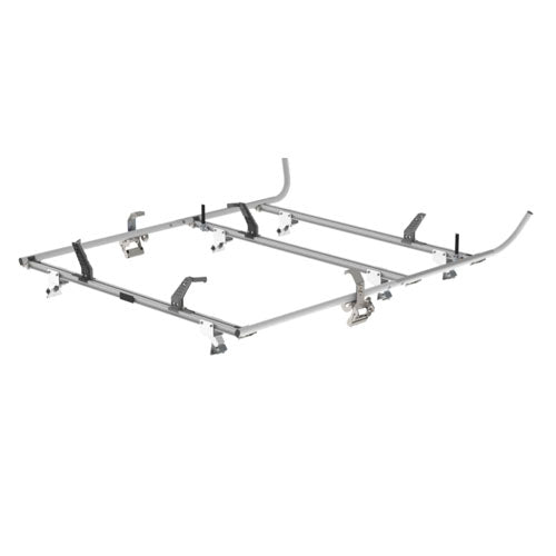 Double Clamp Ladder Rack For GM Savana / Express, 3 Bar System – 1630-GS3