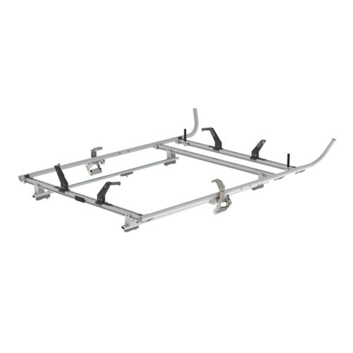 Double Clamp Ladder Rack For Ford Transit Connect, Extended 2 Bar System – 1630-TCX