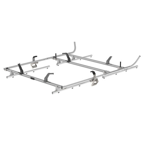 Double Clamp Mercedes Sprinter Ladder Rack, 3 Bar System – 1630-DH3