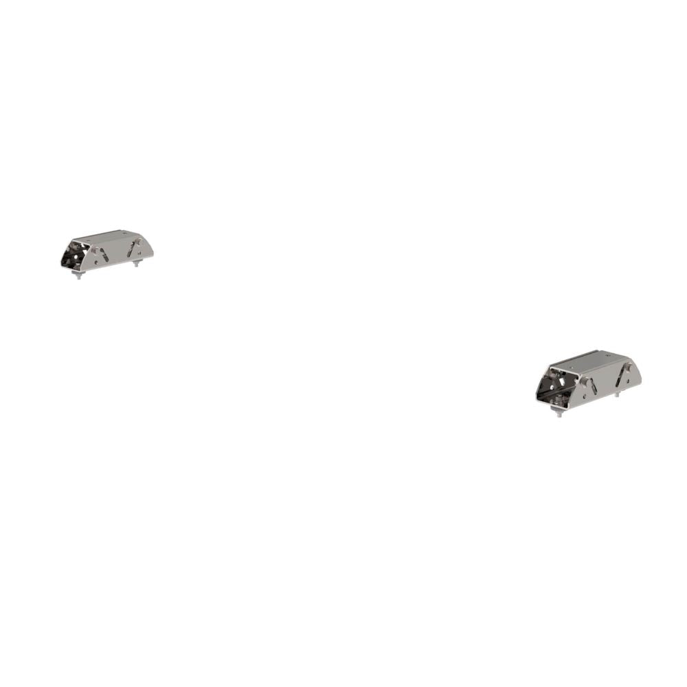 Ladder Rack Foot Kit Ladder Rack Mounting Kit, Set of 2 Universal Bolt Through Foot Mounts ...