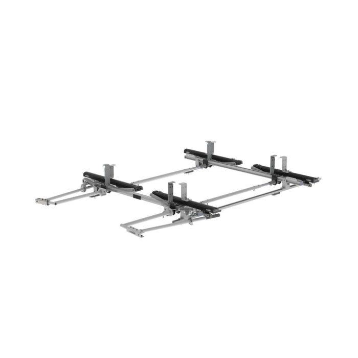 Max Rack Low Roof Drop Down Ladder Rack, Double Side, Ford Transit / Electric Ford E-Transit  LR LWB – 1850-FTL