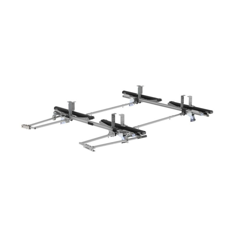 Porte-échelle rabattable Max Rack pour toit bas, double côté, GM Savana/Express – 1850-GS 