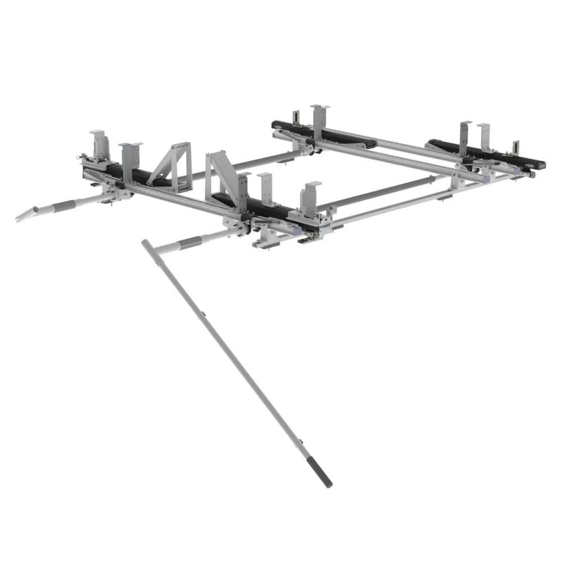 Max Rack 2.0 Drop Down Ladder Rack, Double Side, 3 Bar, Ford Transit / Electric Ford E-Transit  LWB/XWB – 1880-FTL3