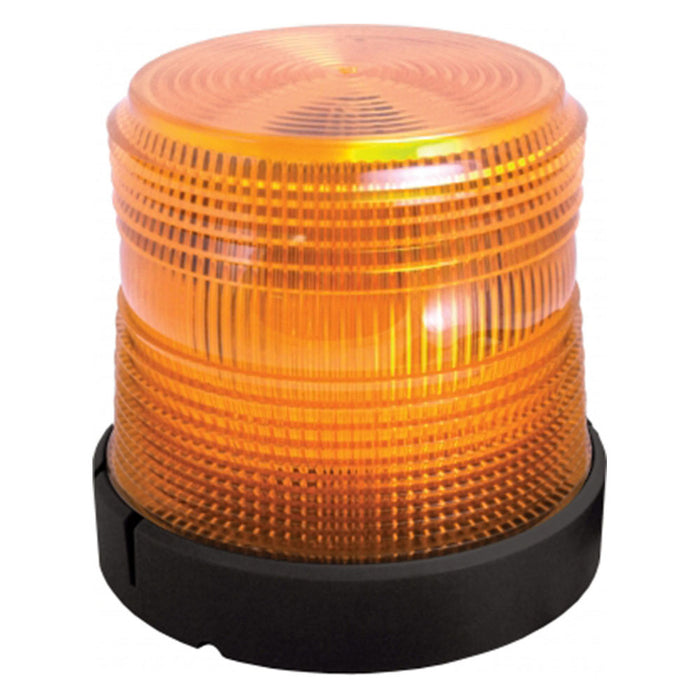 LED Beacon Low Profile Permanent Mount - Amber - 20796