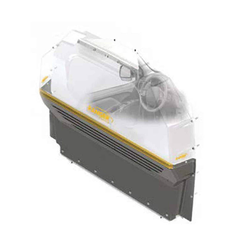 Max View Safety Partition Composite w/ Clear Upper - Metris - 3320-MM