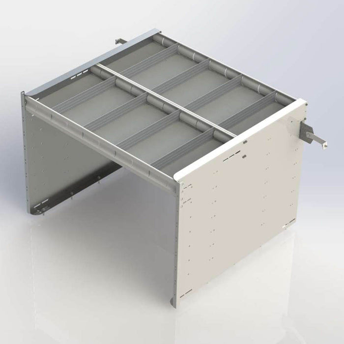 Axess Tray Sliding Cargo Tray With 1 Shelf / No Drawers, 38″D x 45″W x 30″H - 5032-0