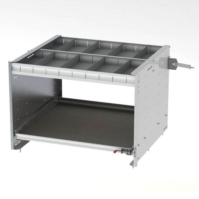 Axess Tray Sliding Cargo Tray With 1 Shelf / 1 Drawer, 38″D x 45″W x 30″H - 5032-1