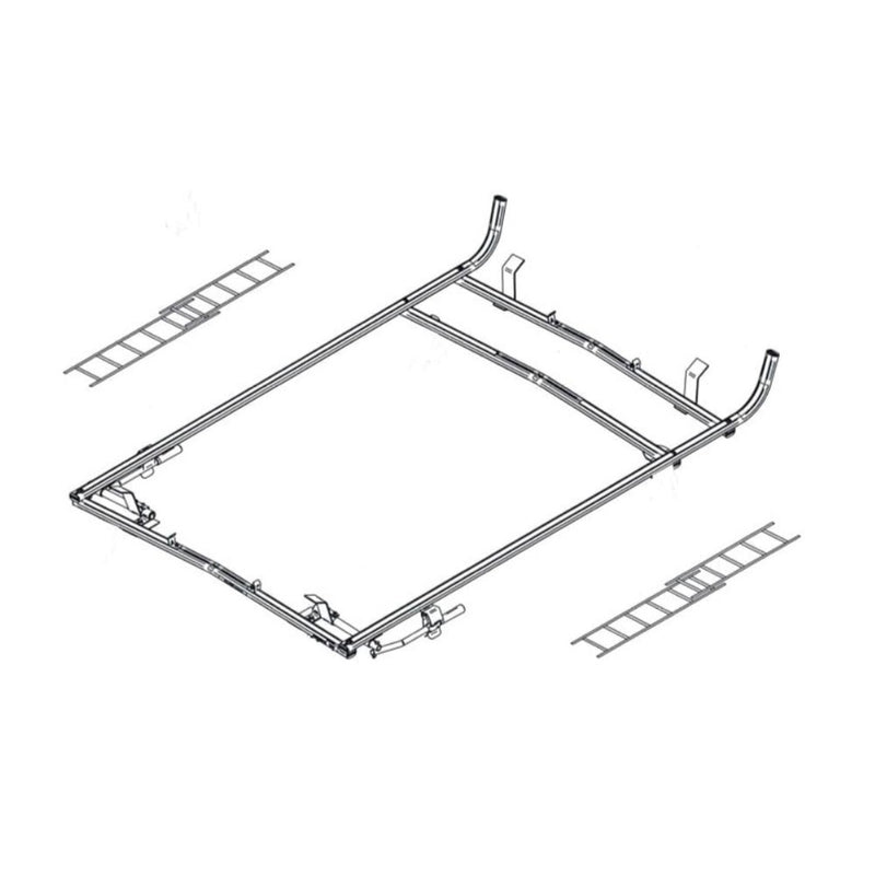 Techno-Fab Ladder Racks - Mercedes-Benz Metris