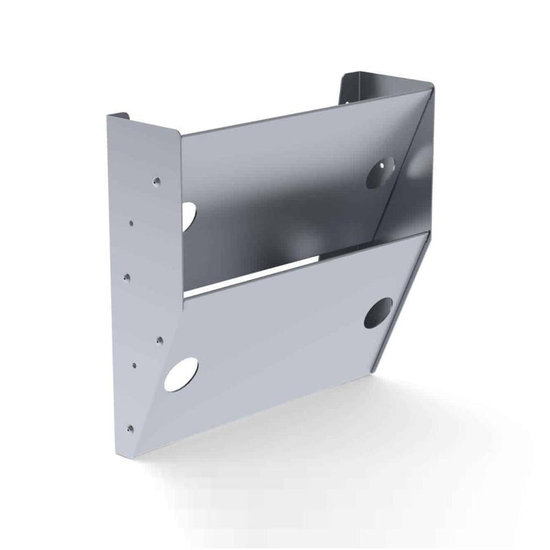 2 Slot Paper Holder Cargo Van Accessory - 12″H x 12-3/4″W x 3-3/4″D - 6061