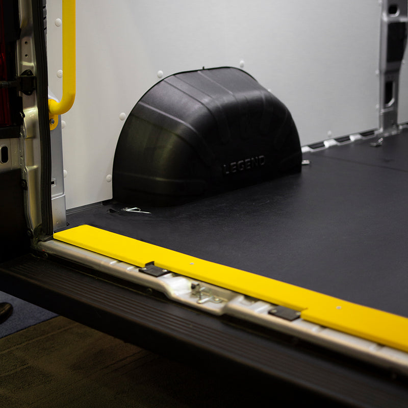 Ram Promaster (All Wheelbase Lengths) - Steel Floor Threshold Set - Yellow - 609-151-1018