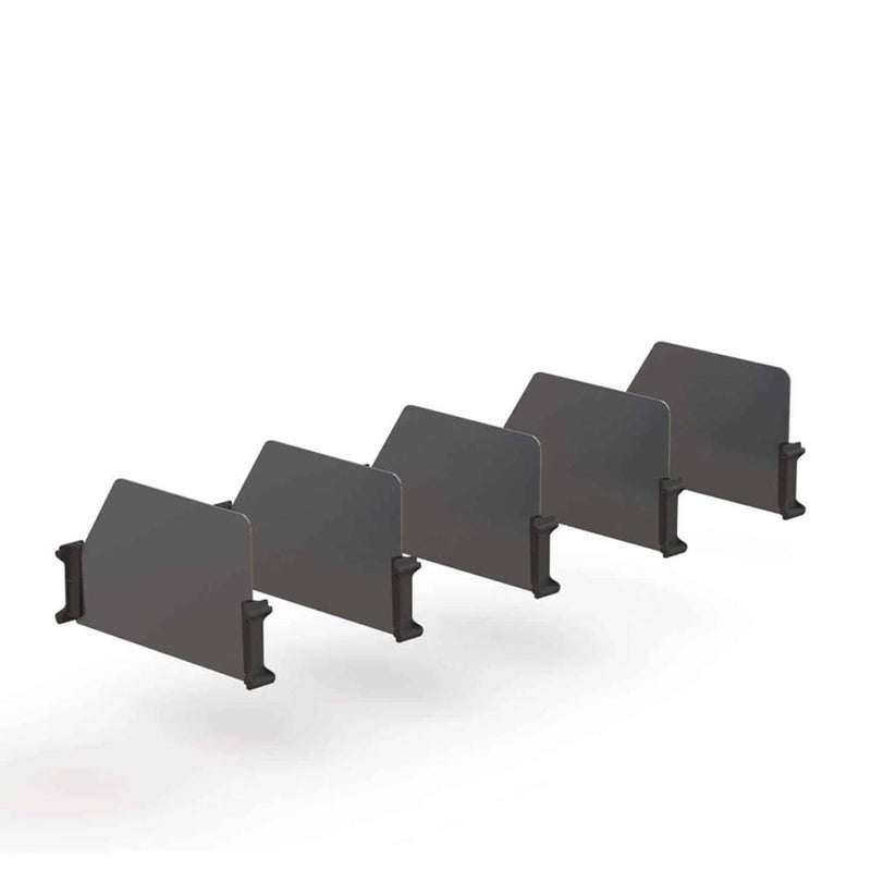 Van Shelving Set of 5 High Dividers with Clips, 16″ Depth - 62-UDH16