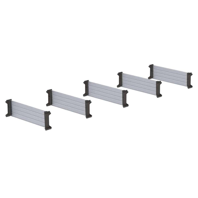 Van Shelving Set of 5 Dividers with Clips, 10″ depth - 62-UDR10