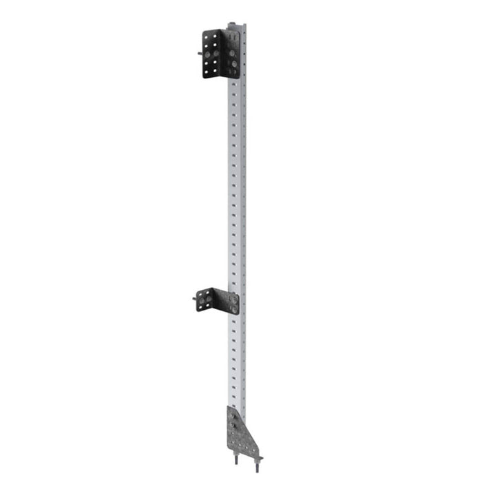 Aluminum Post For Fold-Away Units, with steel foot, 62.5″h - 84-U0063