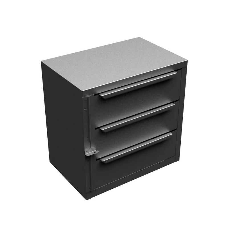 3-Drawer Unit, 18" H x 18" W x11.9" D - LQ-AS8
