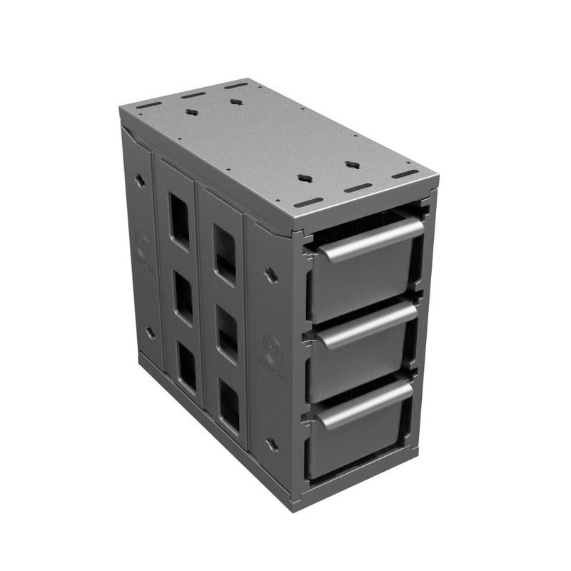 3-Drawer Unit, 12" H x 6" W x12" D - ASDC6