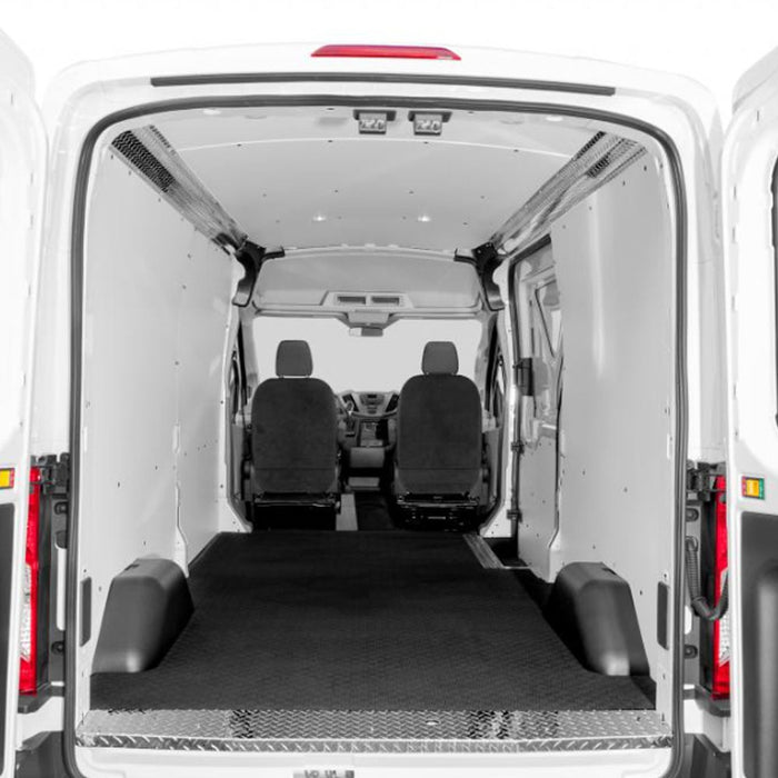 AutoMat Bar Rubber Mat Kit with Sills - 1 Piece - Dual Side Doors - Ford Transit 148" WB - 741-043-7321.2