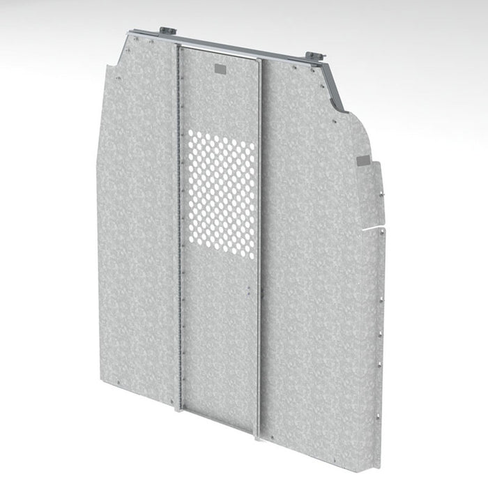 Safety Partitions with Swing Access Door with Perforated Window - Ford Transit /  Electric Ford E-Transit 130" MR / 148" MR - C30-FTM