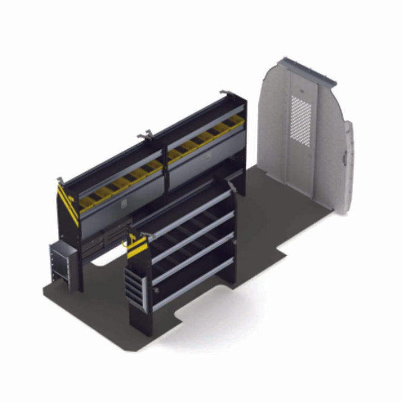 Electrician Van Shelving Package, Mercedes Sprinter, 170” WB – DHL-11