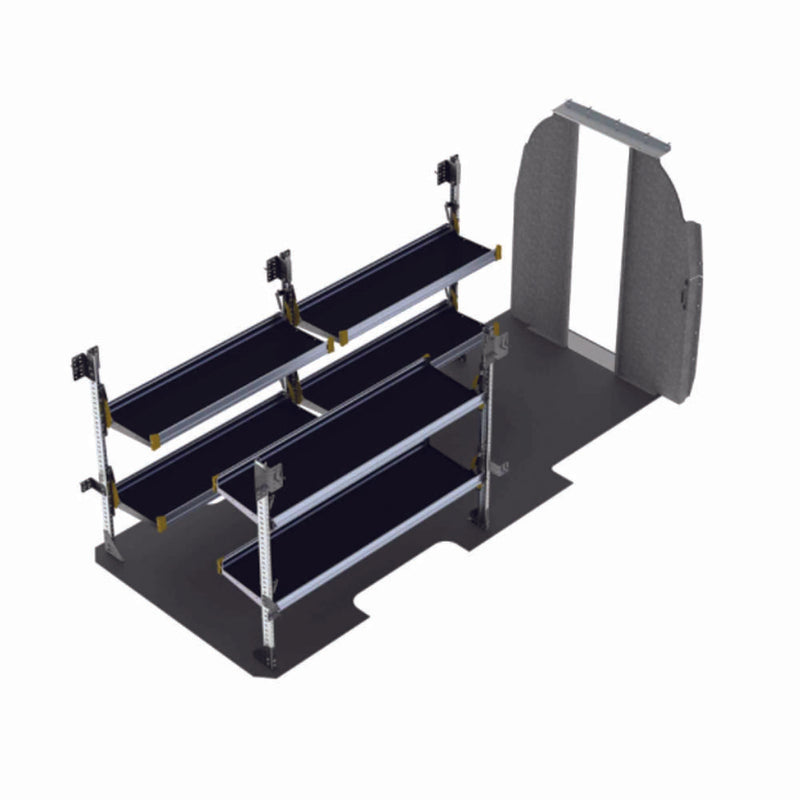 Delivery Van Shelving Package, Mercedes Sprinter, 170” WB – DHL-19