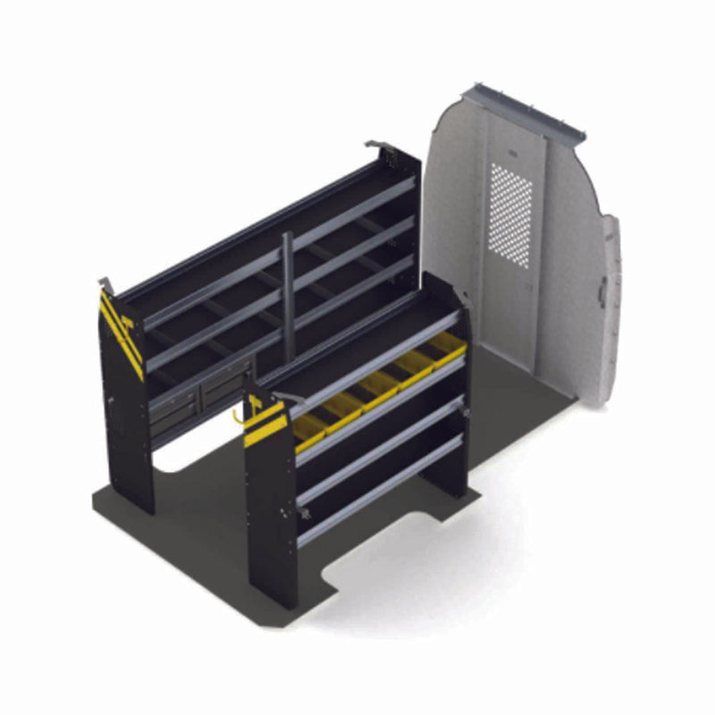 Mobile Service & Plumbing Van Shelving Package, Mercedes Sprinter, 144” WB High Roof – DHS-16