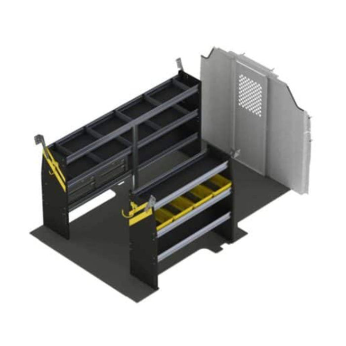 Mobile Service & Plumbing Van Shelving Package, Ford Transit / Electric Ford E-Transit Low Roof – FTL-16