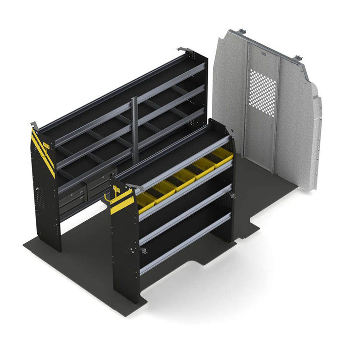Service Van Shelving Package, Ford Transit / Electric Ford E-Transit Medium Roof, 148” WB - FTM-16