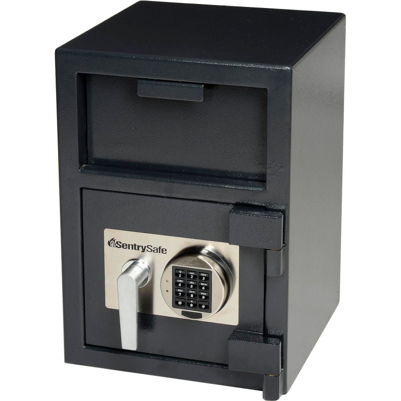 SentrySafe Front Loading Depository Safe 14"W x 15-5/8"D x 20"H, Black | LQ-GI-DH074E