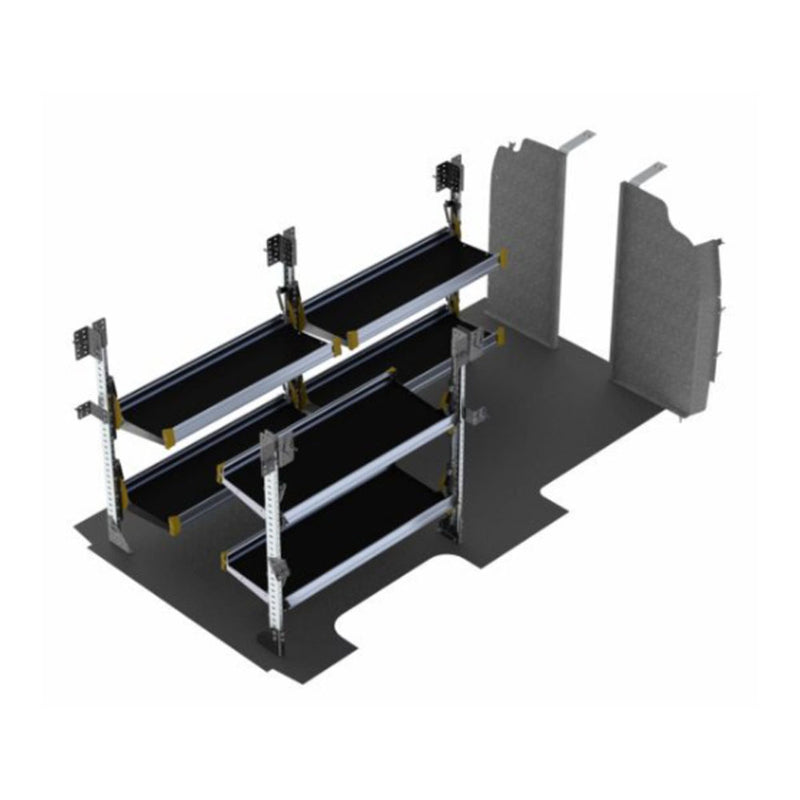 Delivery Van Shelving Package, Chevrolet Express, 155” WB – GSL-19