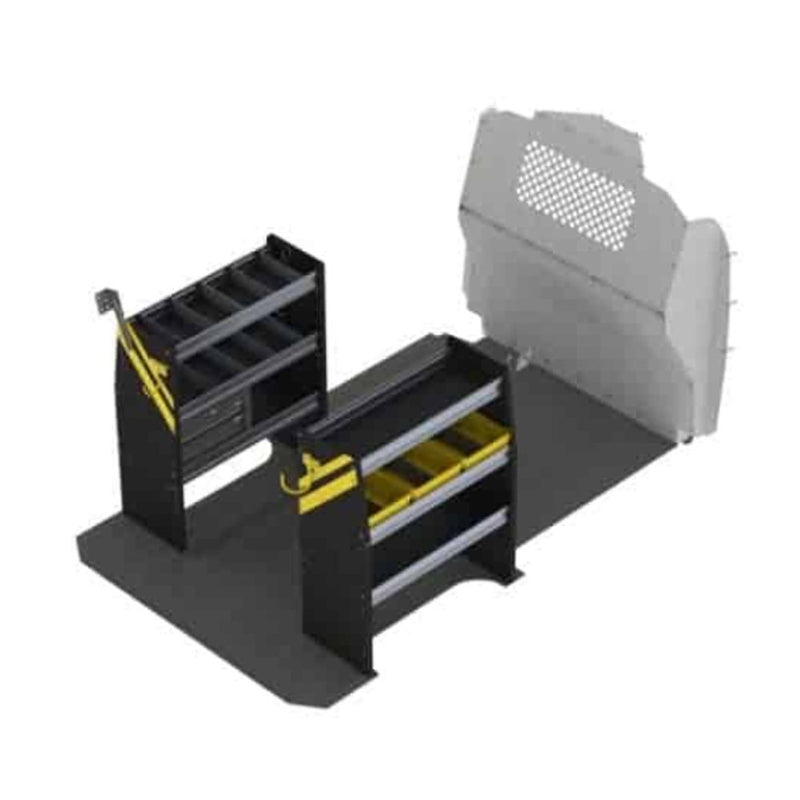 Mobile Service & Plumbing Van Shelving Package, Mercedes Metris All WB – MMR-16