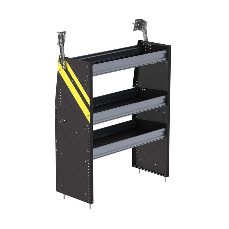 N4 Series Cargo Van Shelving, 36″ Wide, 3 Trays - N4-RS36-3